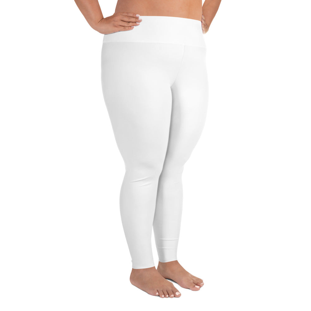 Honor White Plus Size Leggings