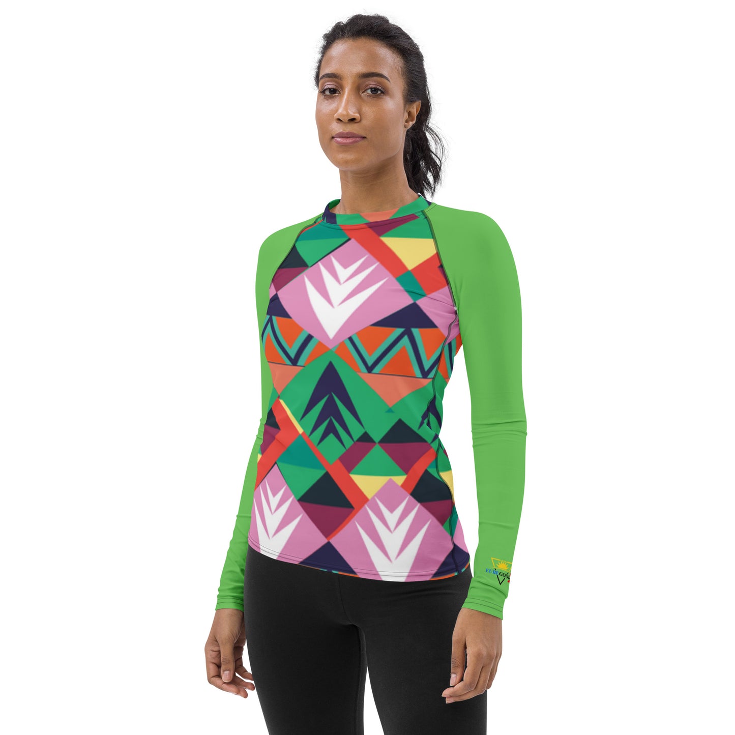 Women's Rash Guard Green