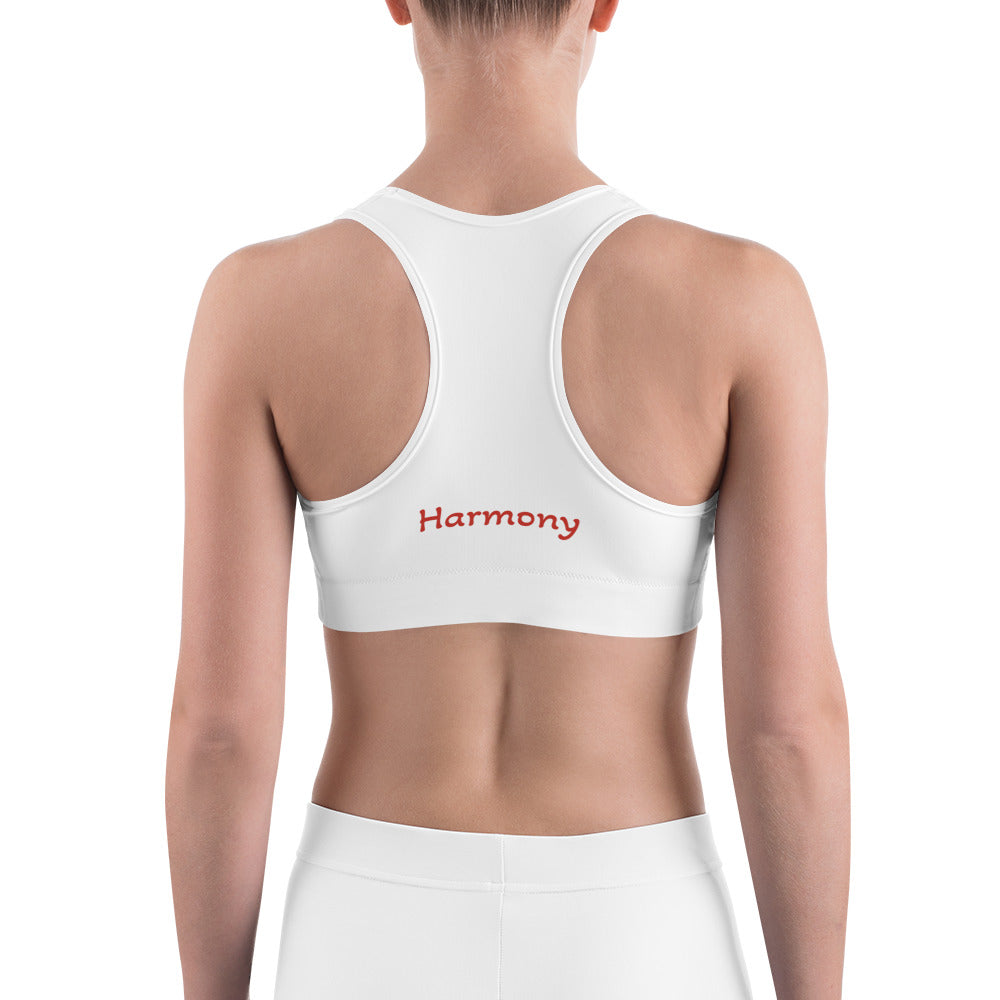 Eubegood2 logo Sports bra