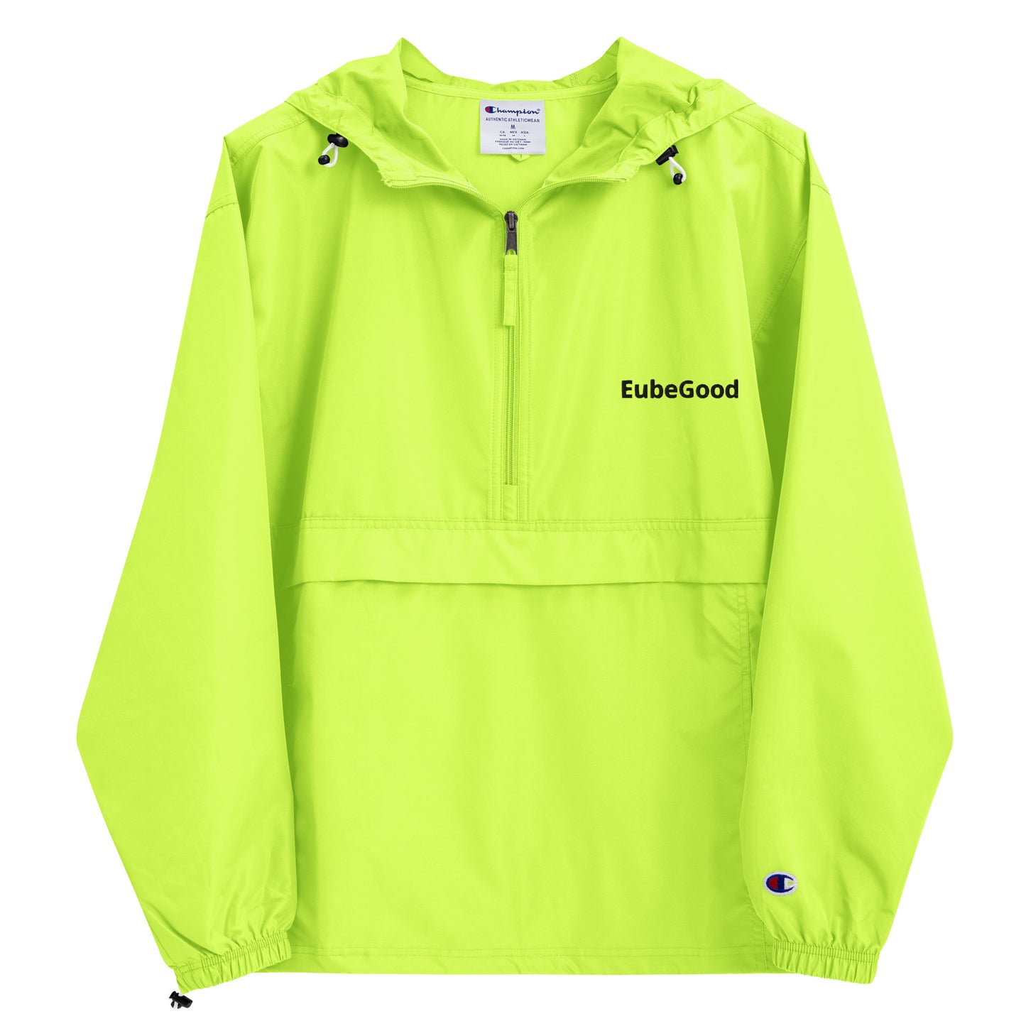 EubeGood Embroidered Champion Packable Jacket