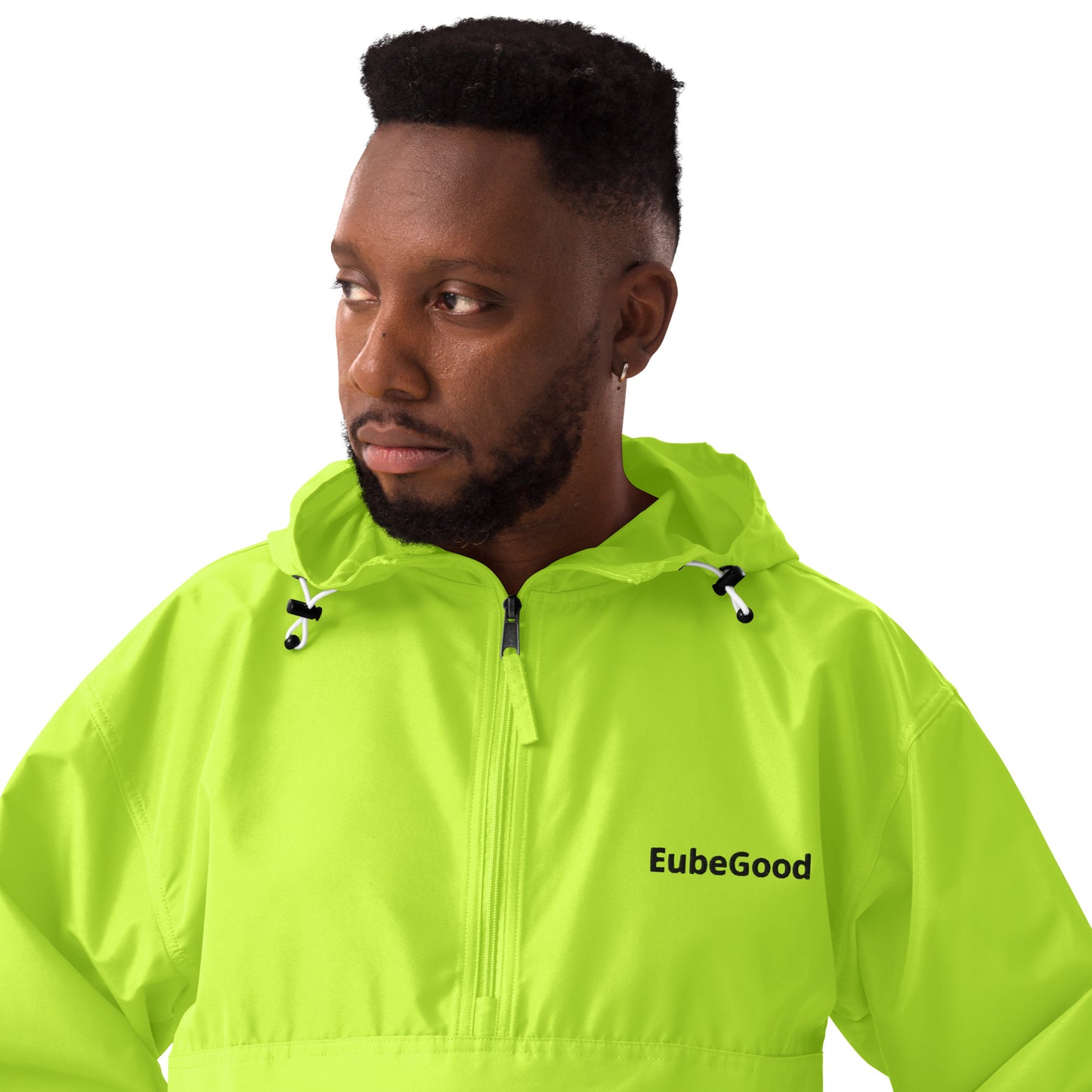 EubeGood Embroidered Champion Packable Jacket