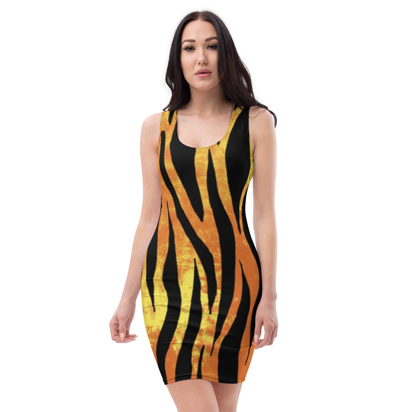 Gold n Black Bodycon dress