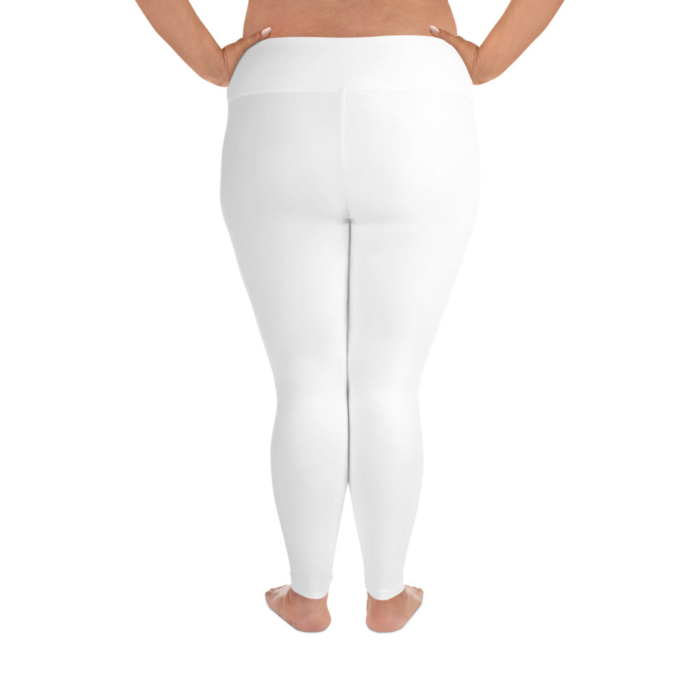 Honor White Plus Size Leggings