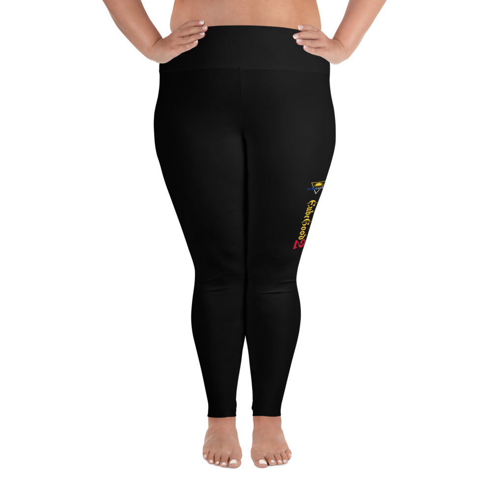 Honor Black Plus Size Leggings