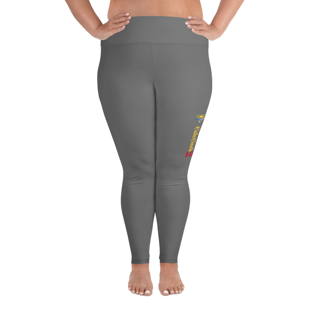 Honor Dark Grey Plus Size Leggings
