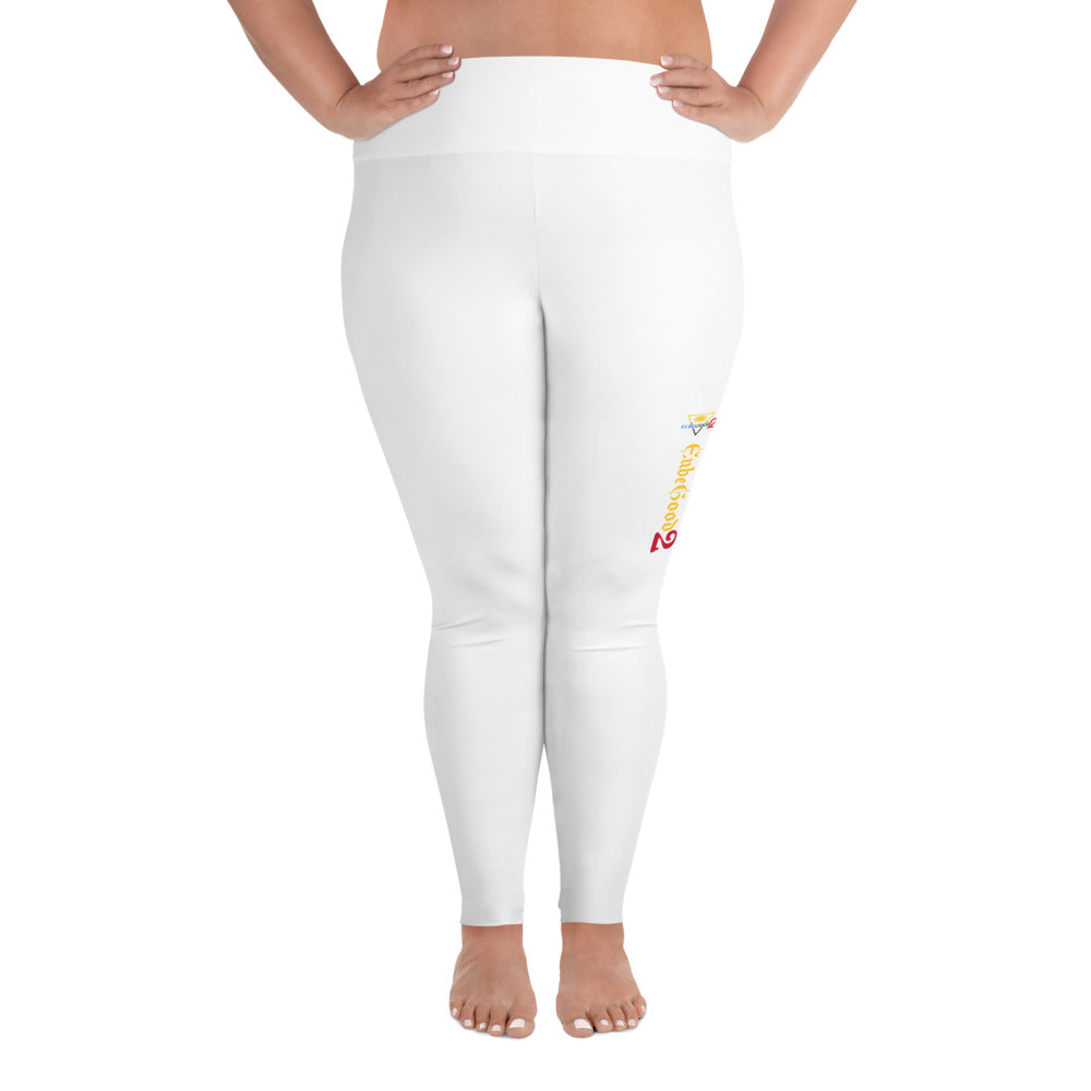 Honor White Plus Size Leggings