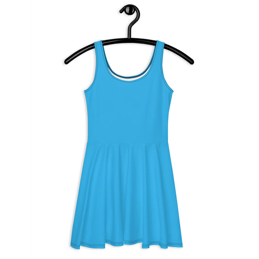 Aqua Skater Dress