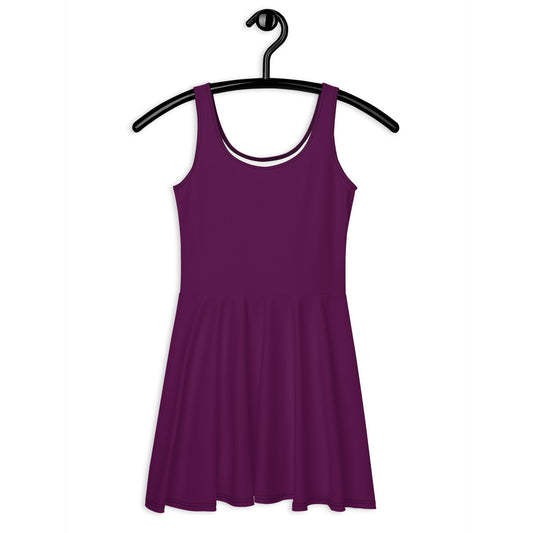 Purple Skater Dress