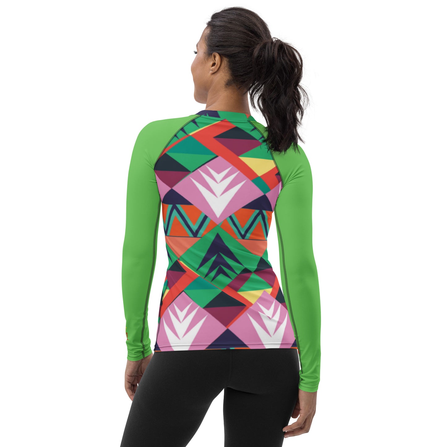Women's Rash Guard Green