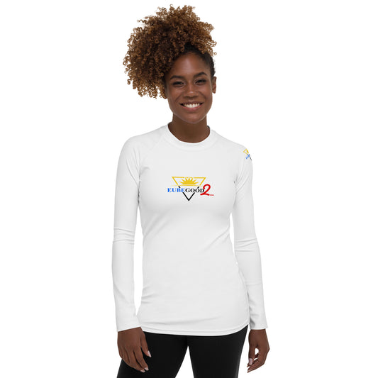 Women's Rash Guard EubeGood2 logo