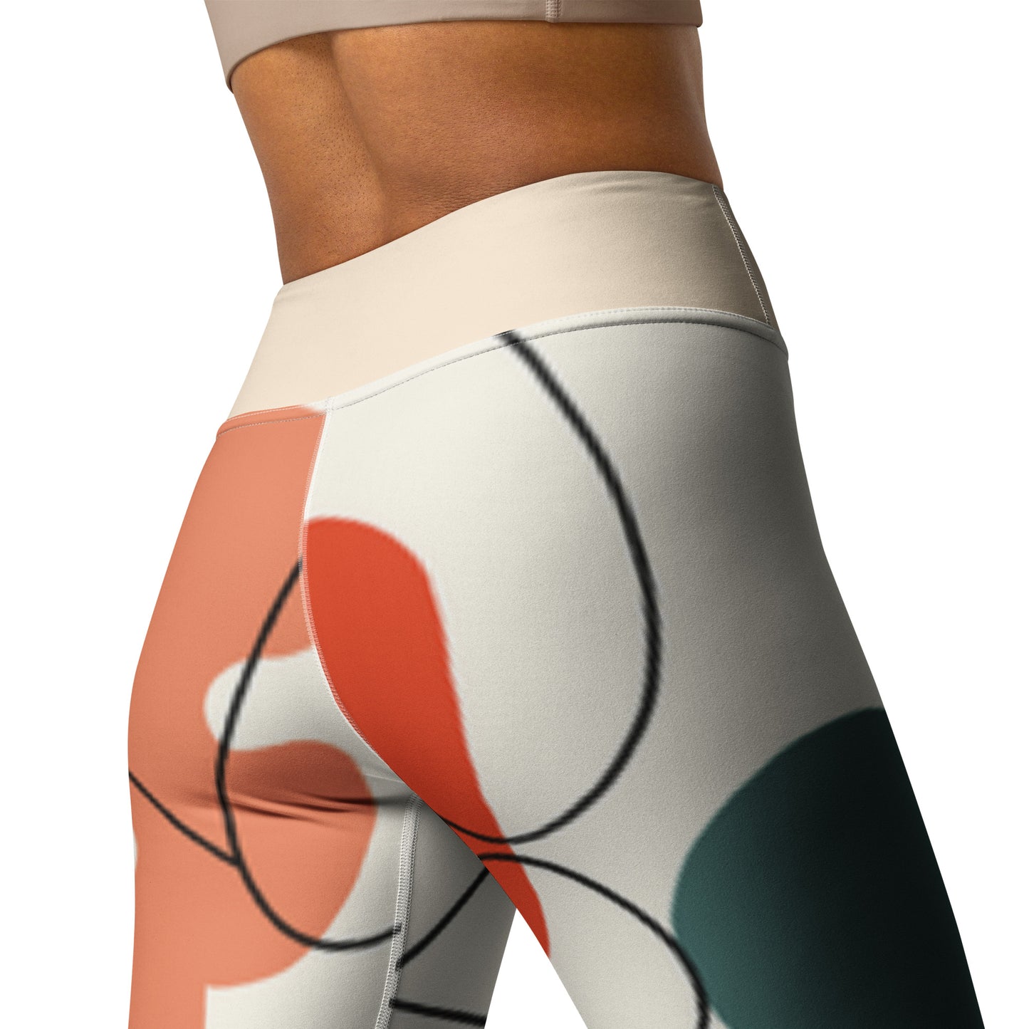 Abstract Yoga Leggings