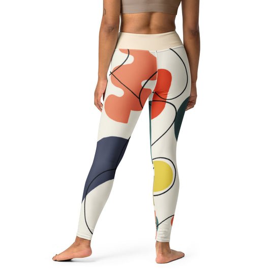 Abstract Yoga Leggings