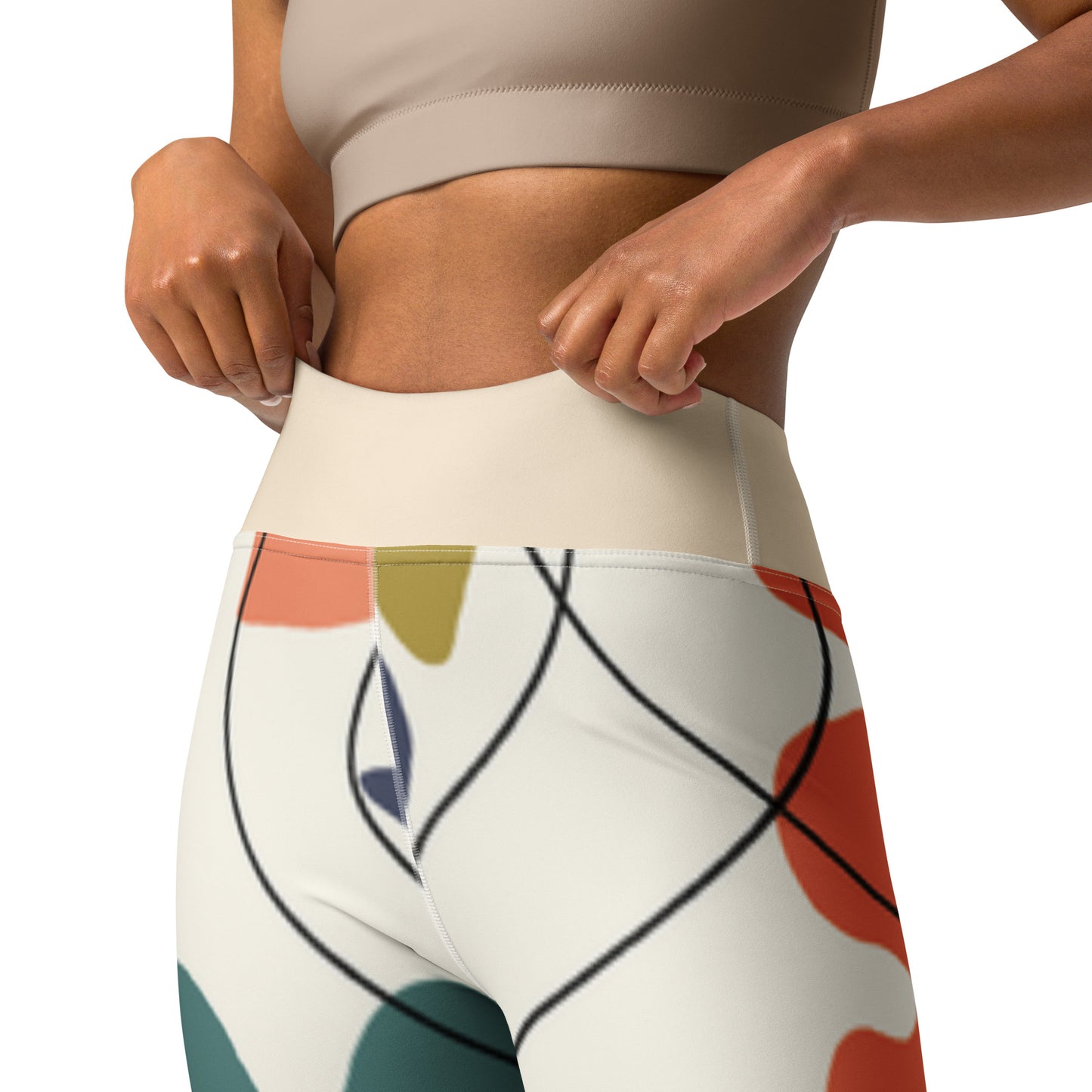 Abstract Yoga Leggings