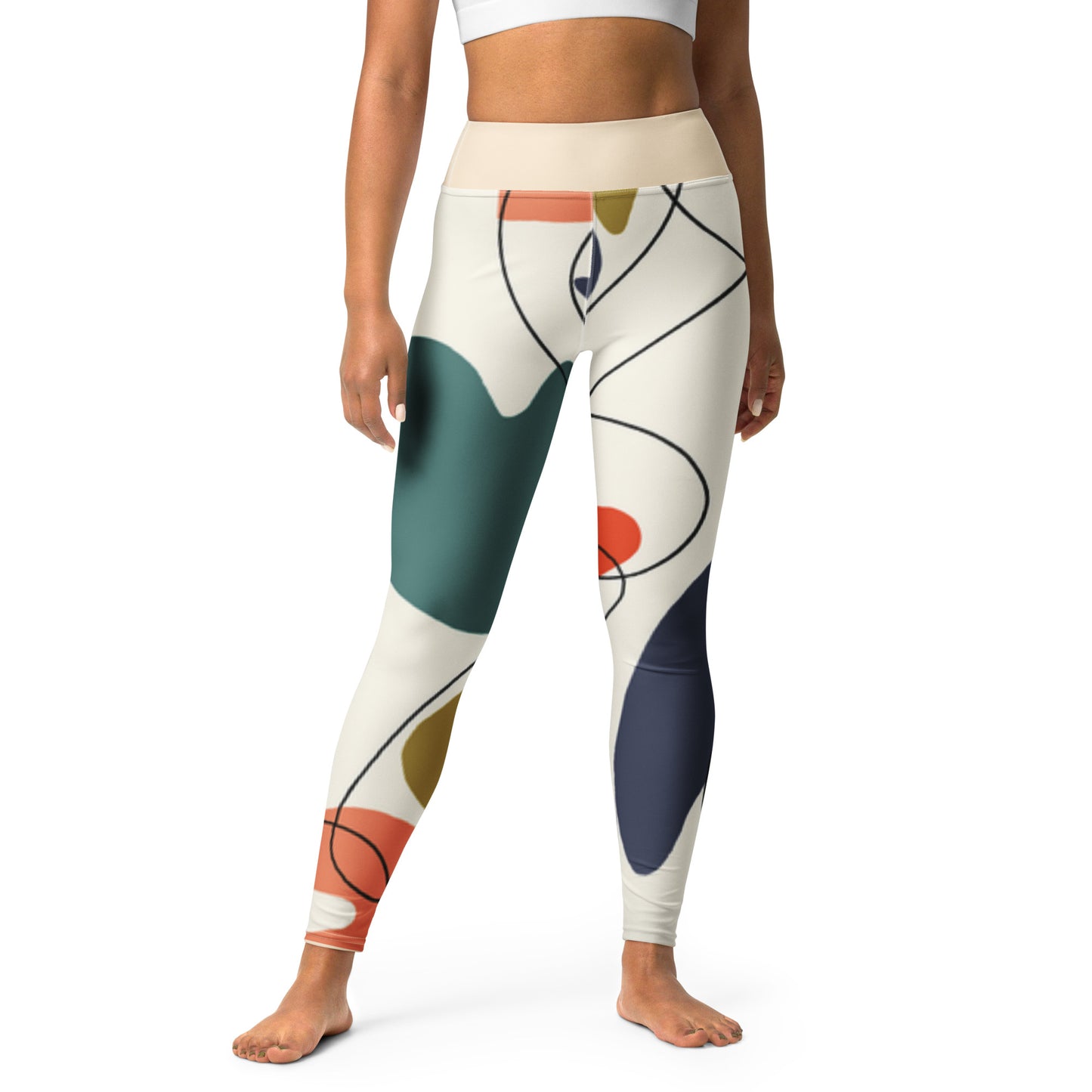 Abstract Yoga Leggings