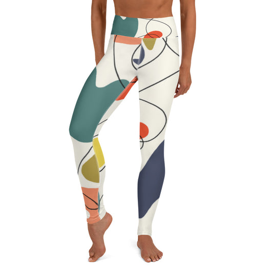 Abstract 1 Yoga Leggings