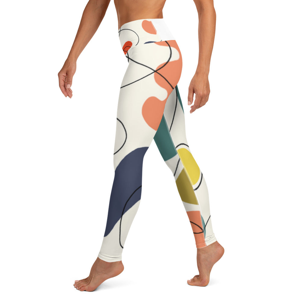 Abstract 1 Yoga Leggings