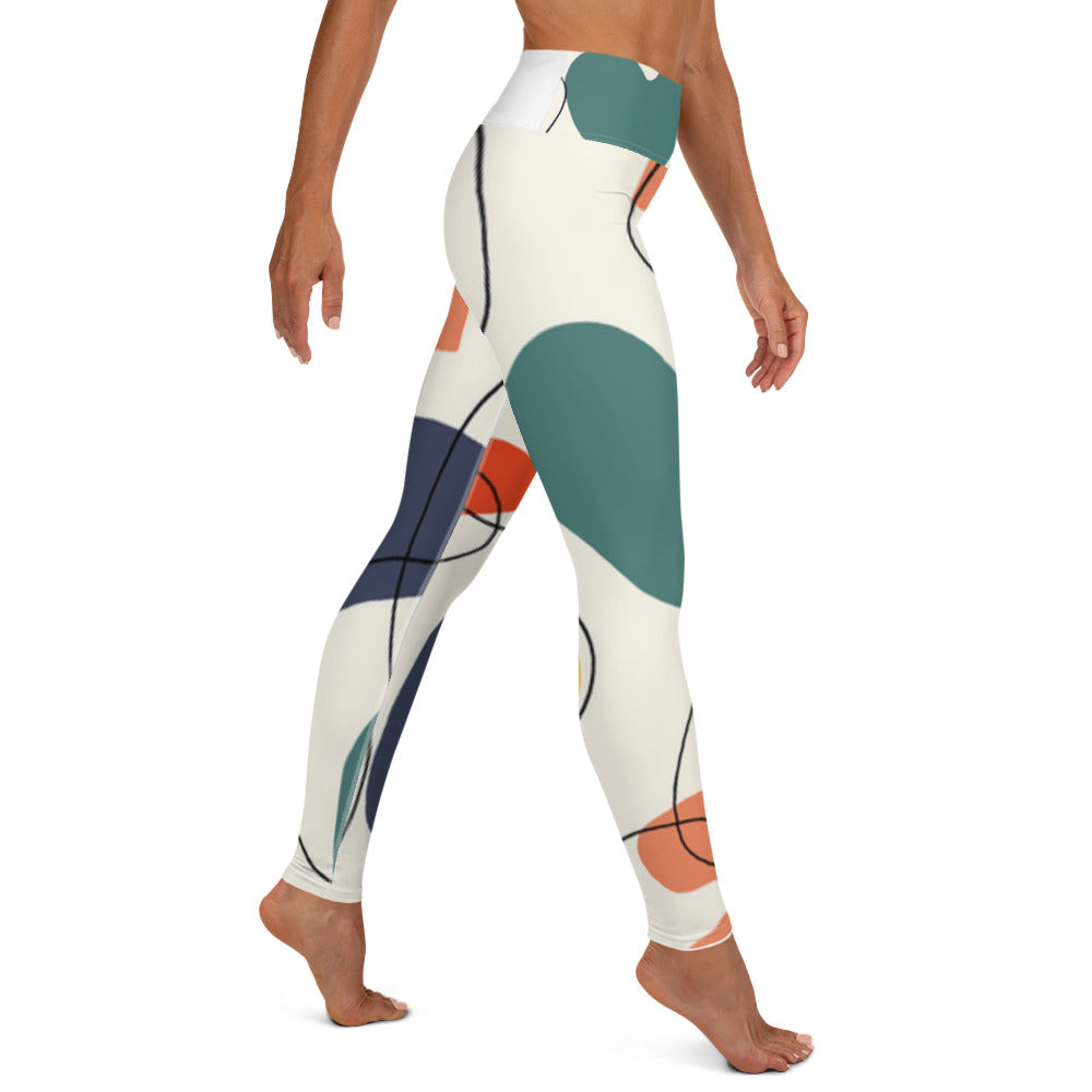 Abstract 1 Yoga Leggings