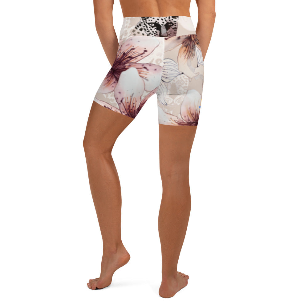 Tiger Yoga Shorts