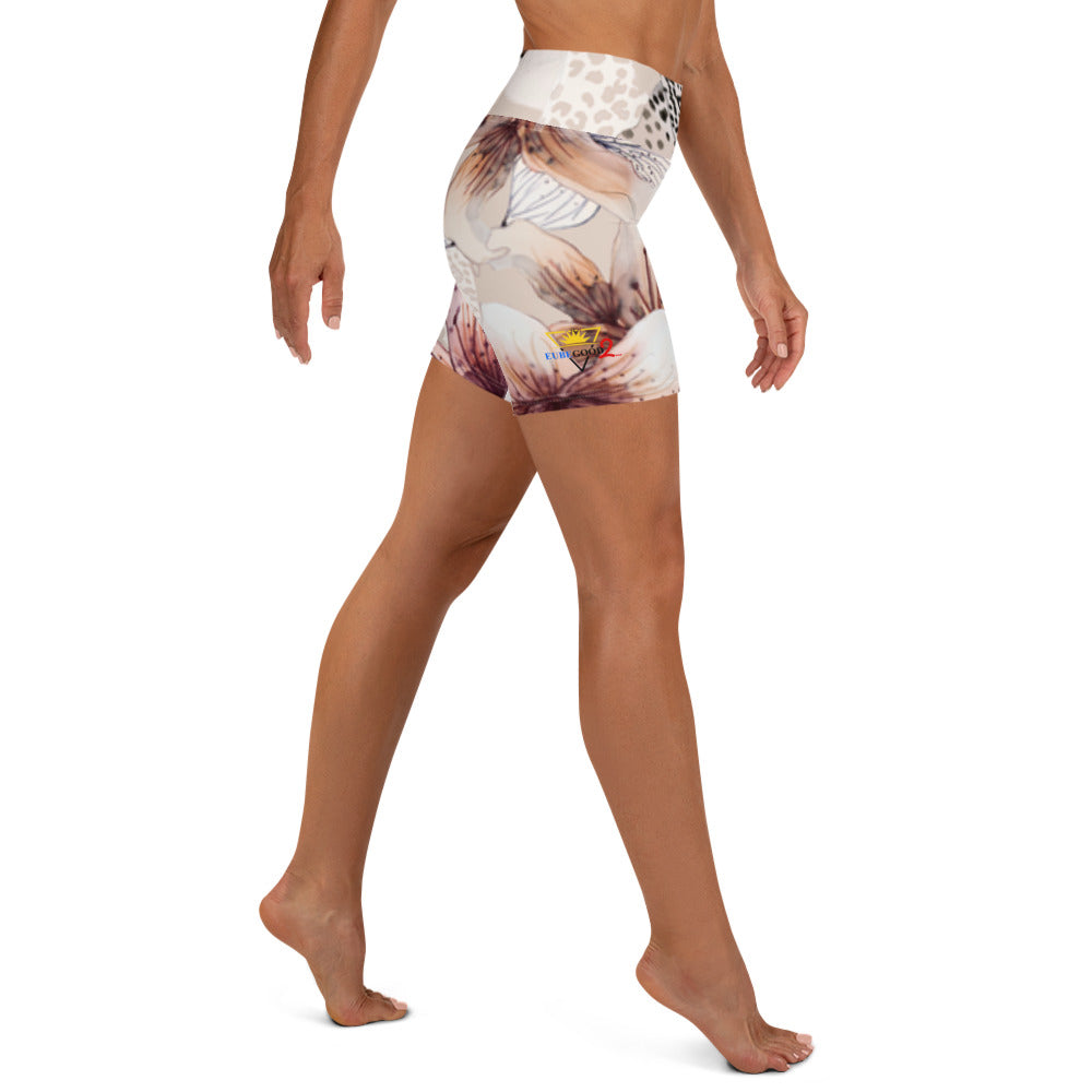 Tiger Yoga Shorts