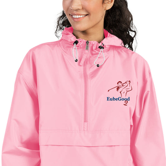 Women Embroidered Champion Packable Jacket