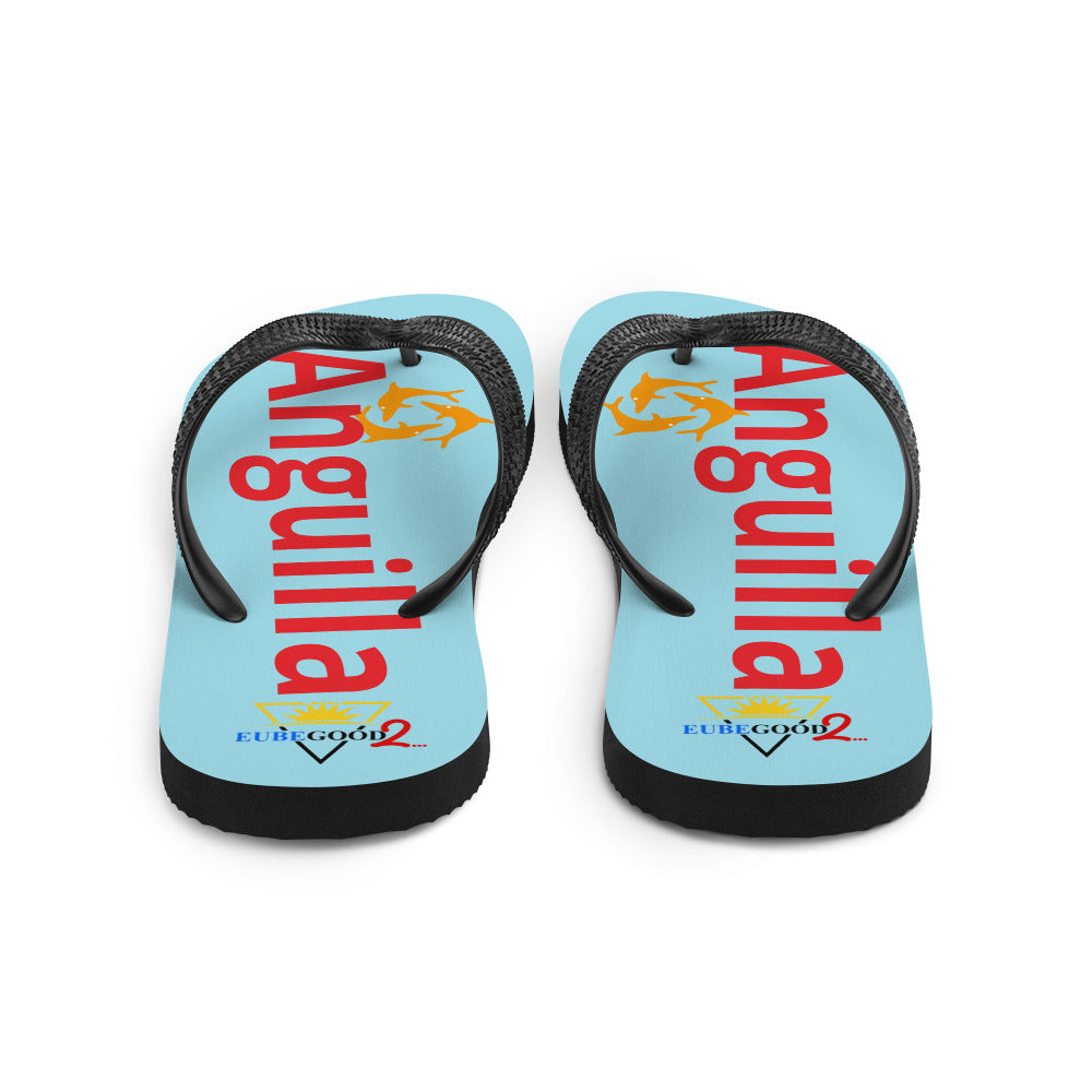 Anguilla Dolphin Flip-Flops