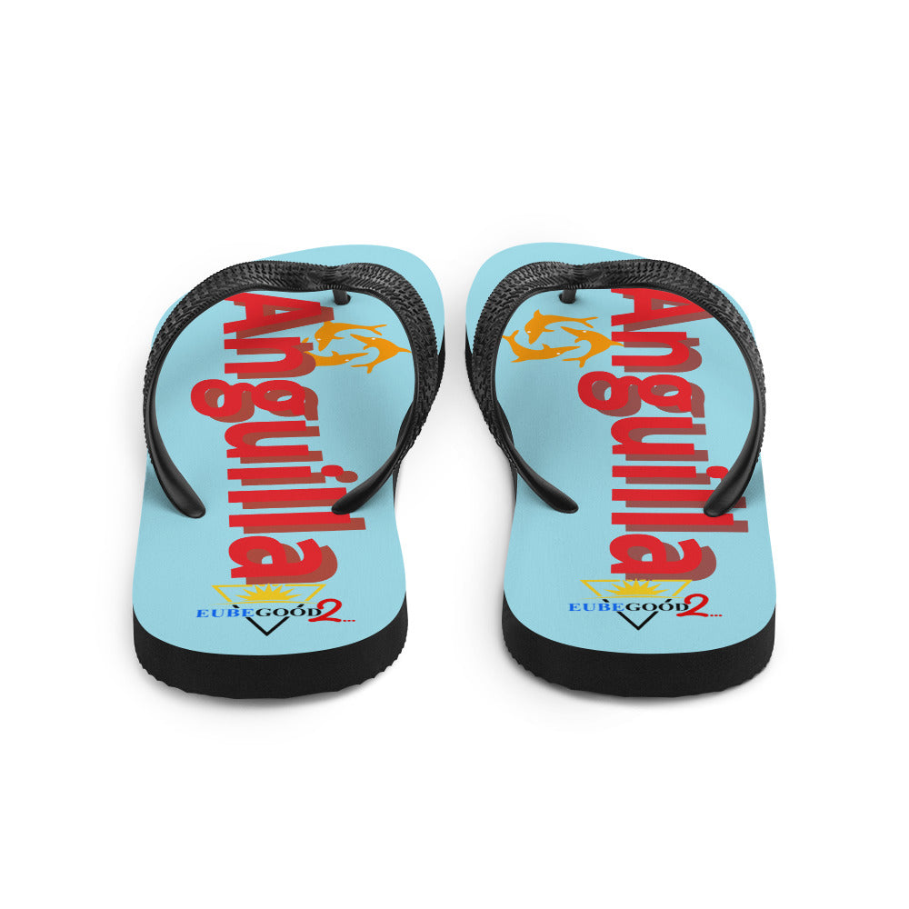 Anguilla Dolphin Flip-Flops