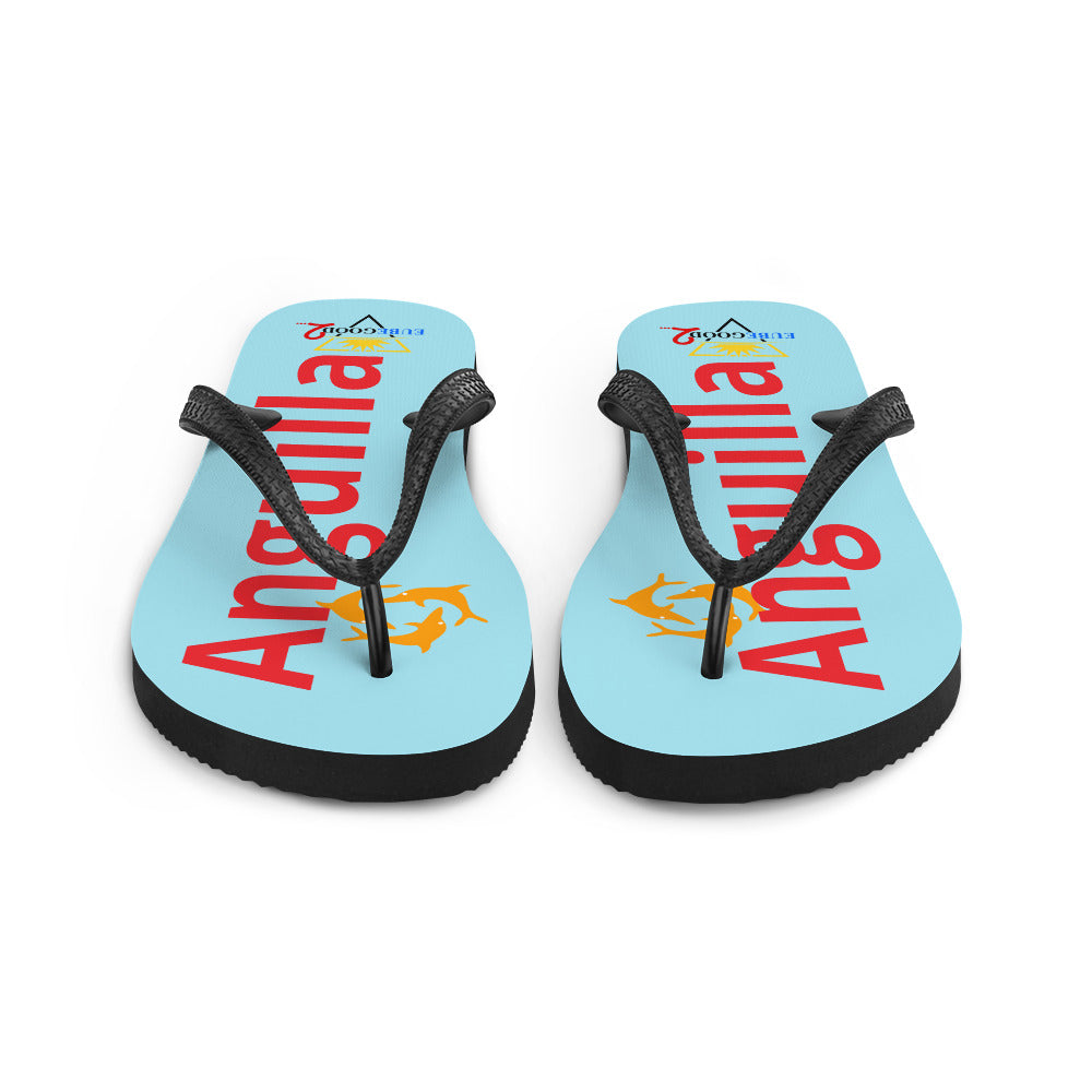 Anguilla Dolphin Flip-Flops