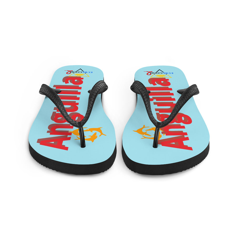Anguilla Dolphin Flip-Flops