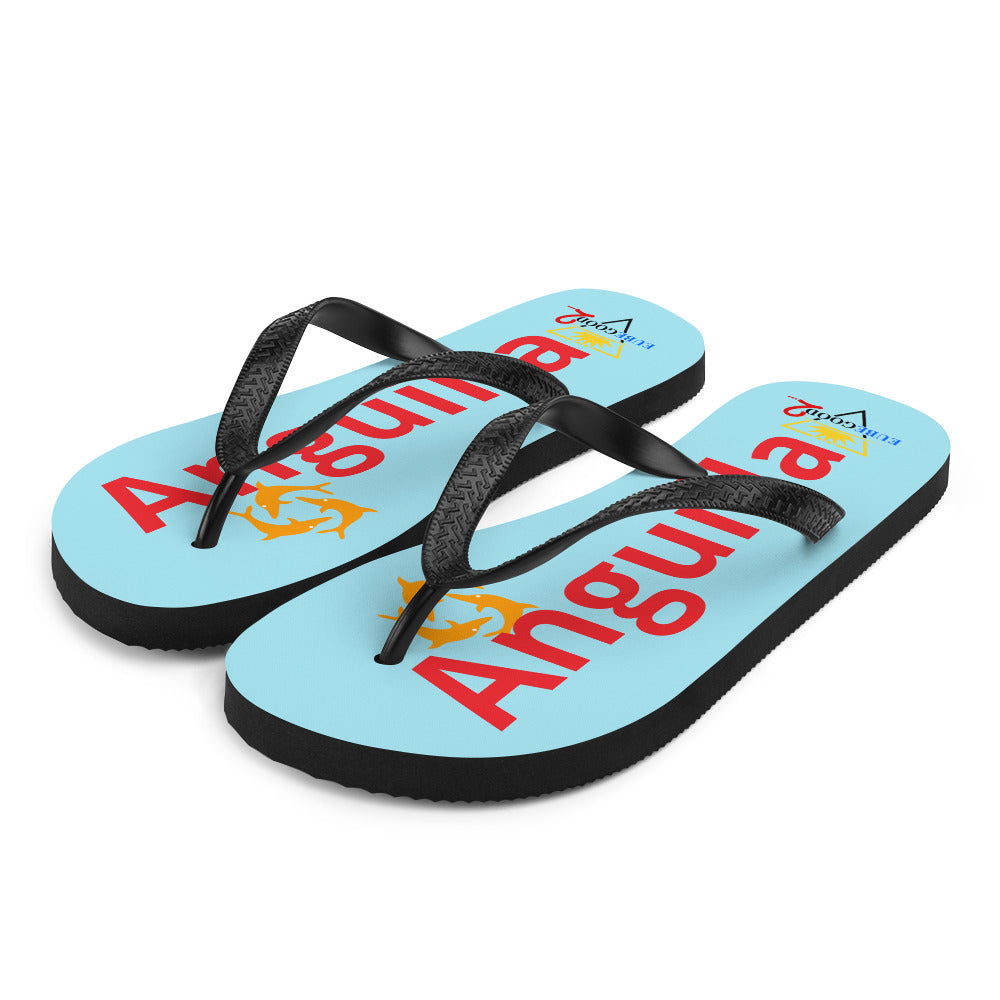 Anguilla Dolphin Flip-Flops