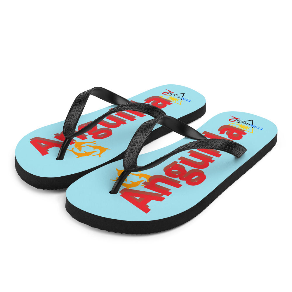 Anguilla Dolphin Flip-Flops