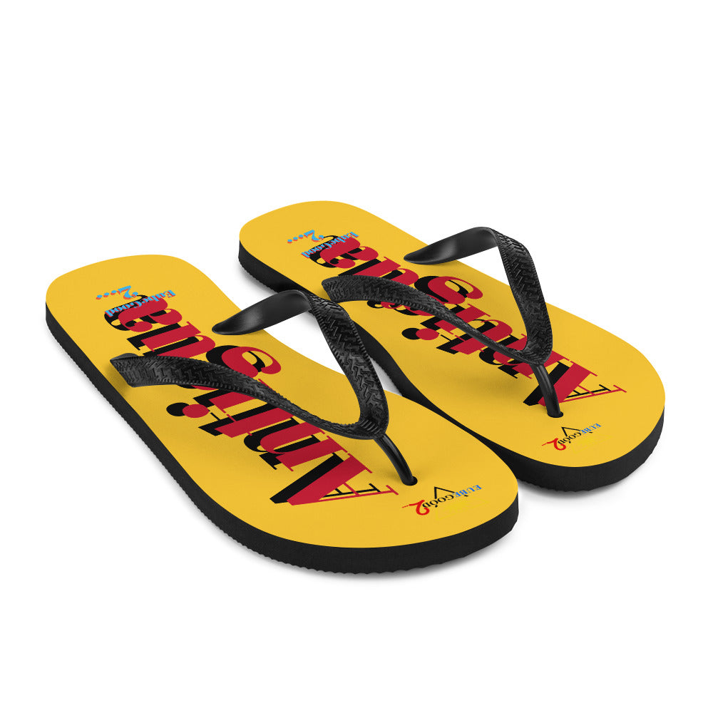 Antigua Red Flip-Flops