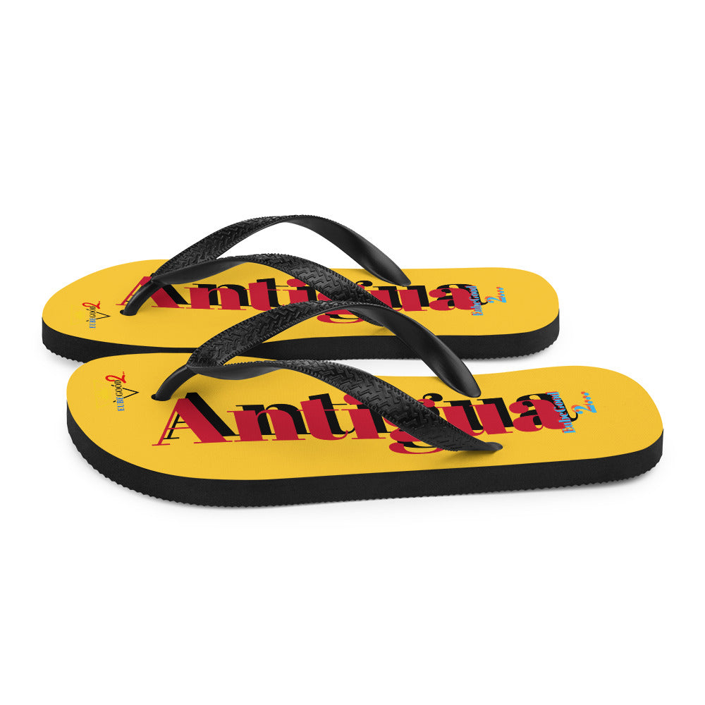 Antigua Red Flip-Flops