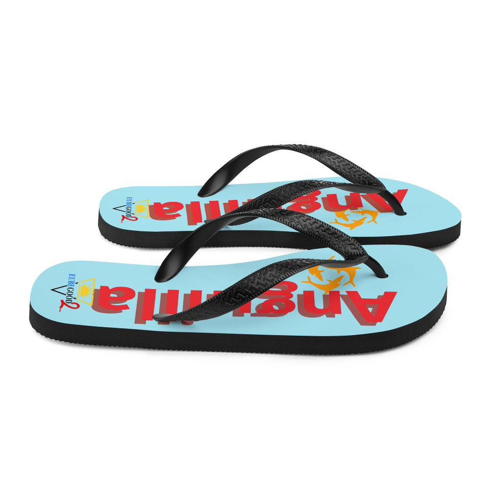Anguilla Dolphin Flip-Flops