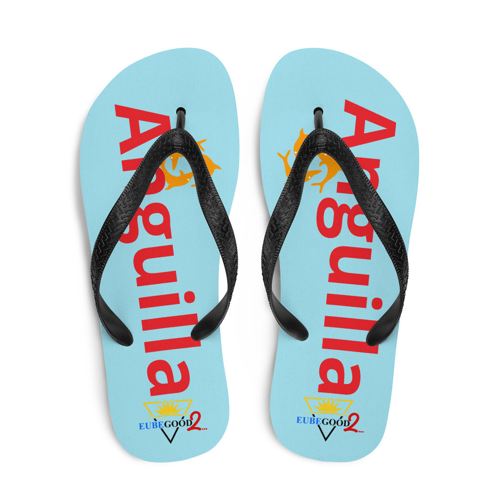 Anguilla Dolphin Flip-Flops