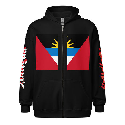 Antigua Flag Unisex heavy blend zip hoodie