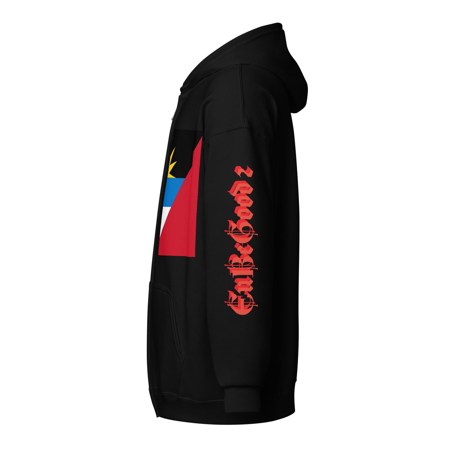 Antigua Flag Unisex heavy blend zip hoodie