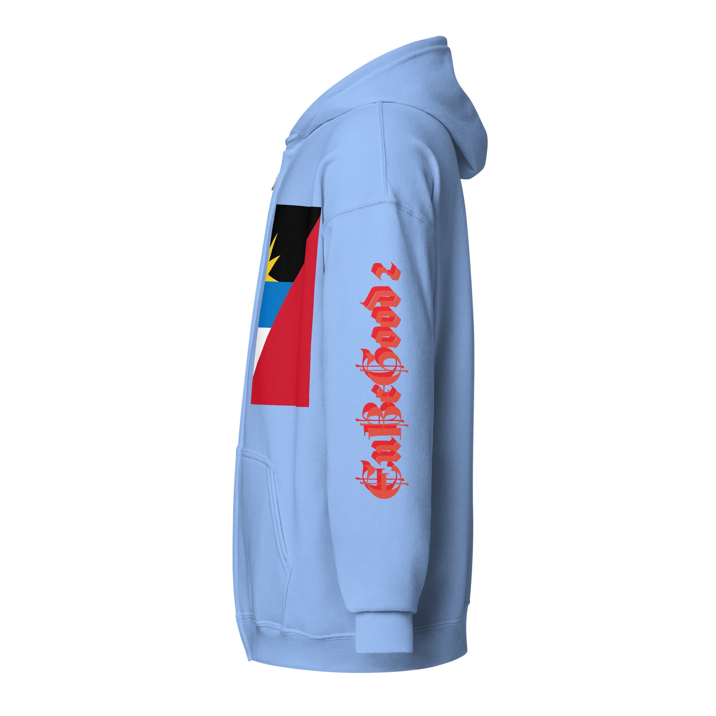 Antigua Flag Unisex heavy blend zip hoodie