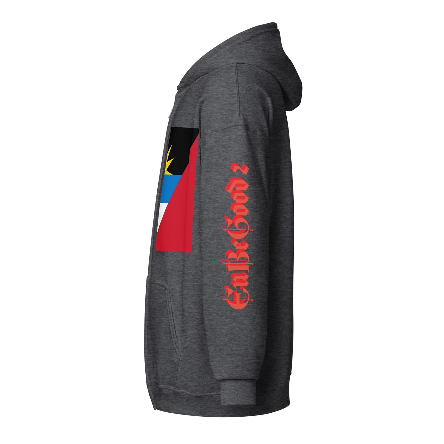 Antigua Flag Unisex heavy blend zip hoodie