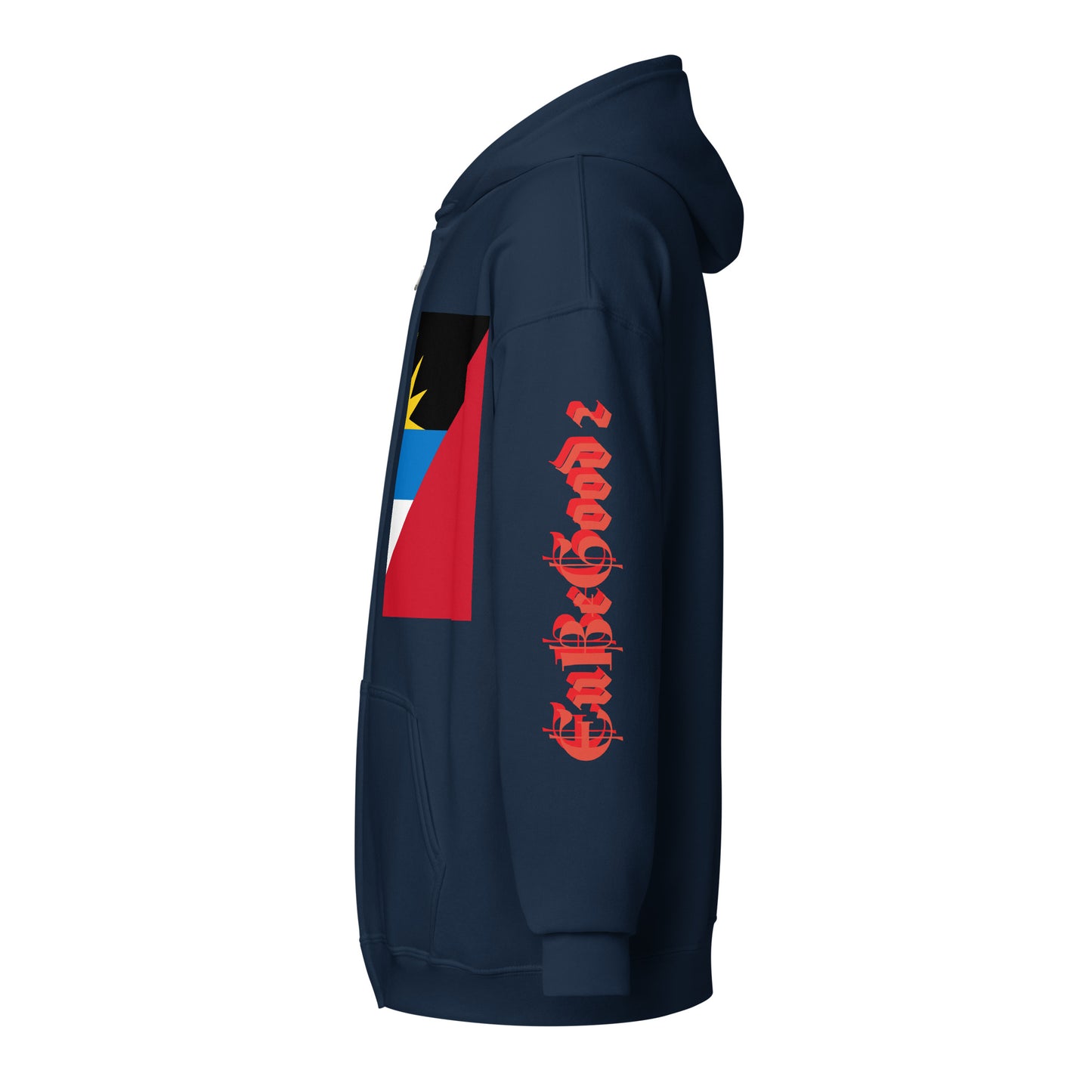 Antigua Flag Unisex heavy blend zip hoodie