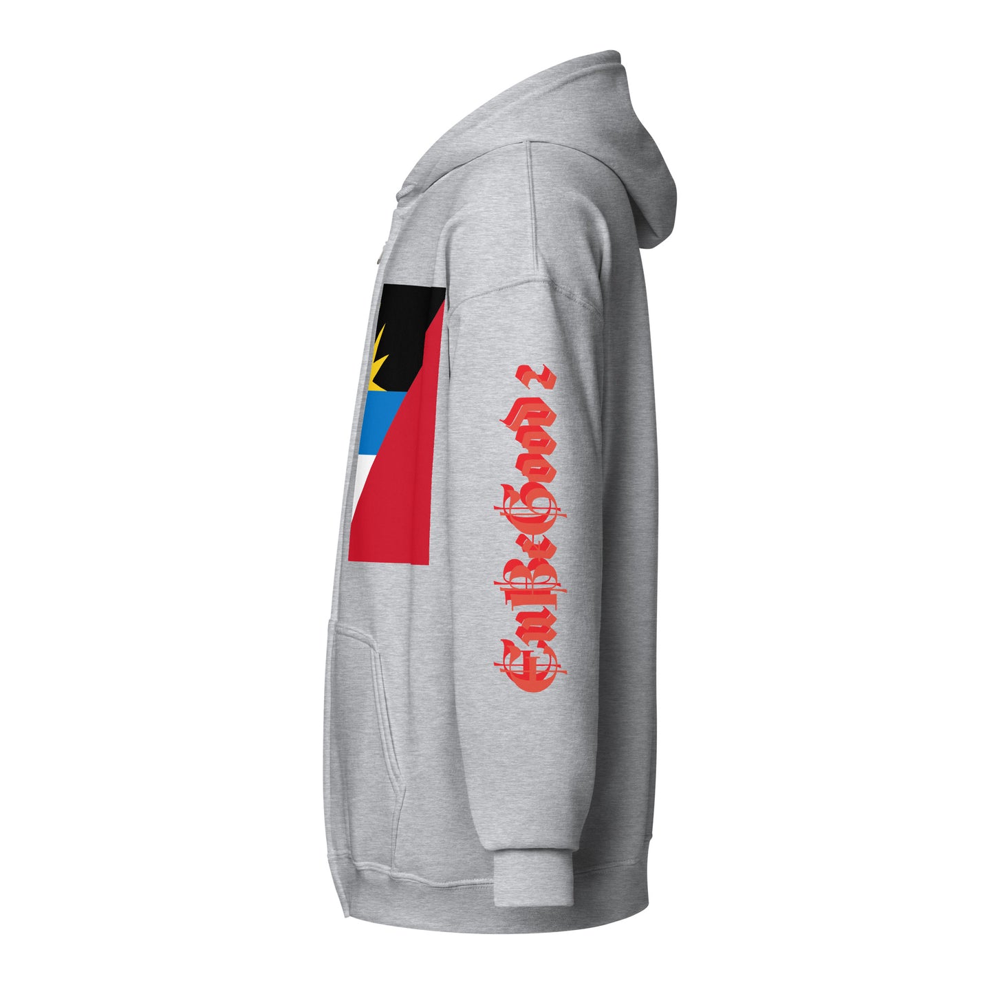 Antigua Flag Unisex heavy blend zip hoodie