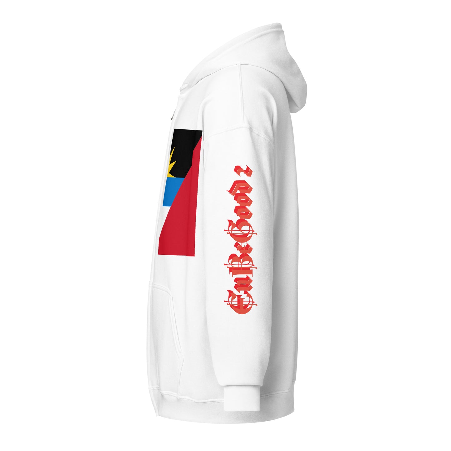 Antigua Flag Unisex heavy blend zip hoodie