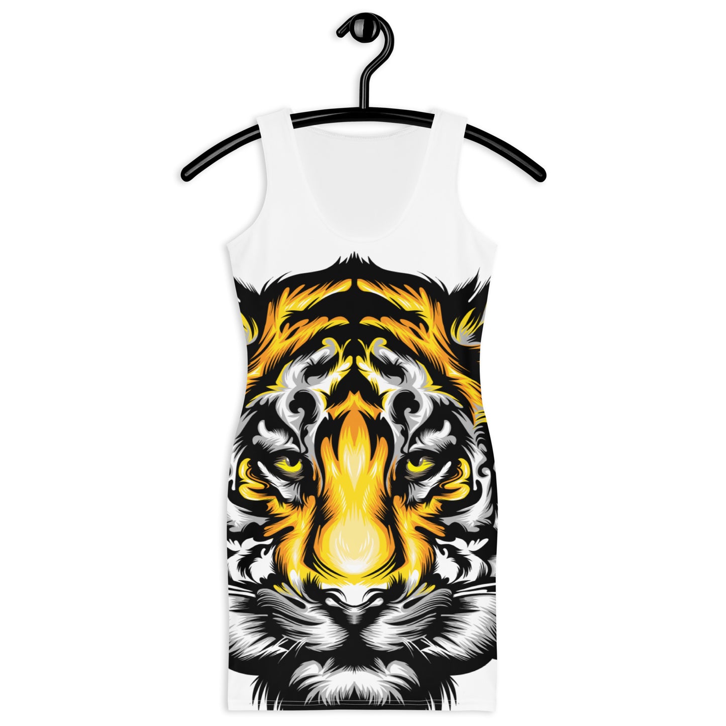 Tiger Face Women Dress