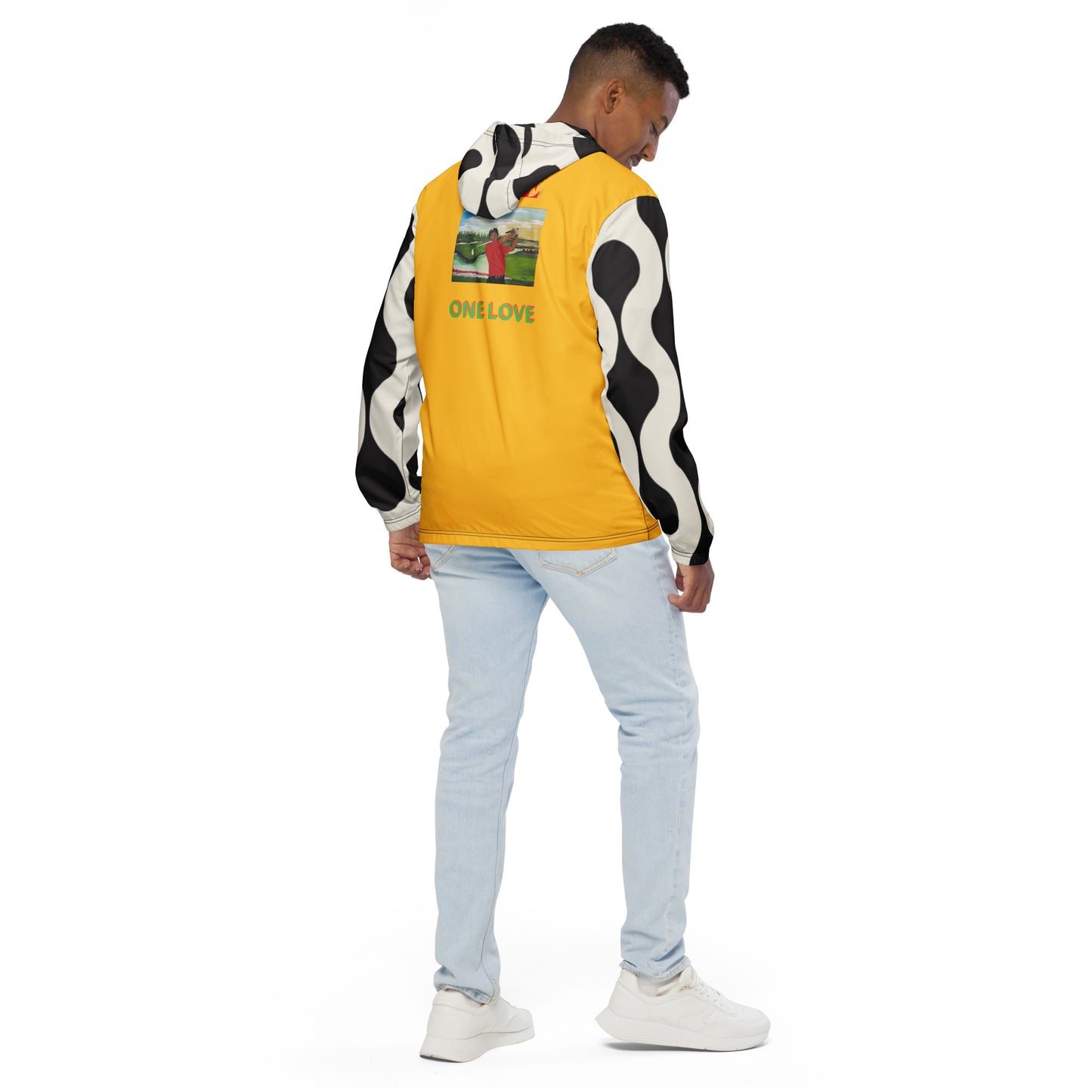 TW Art by Ian H Men’s windbreaker