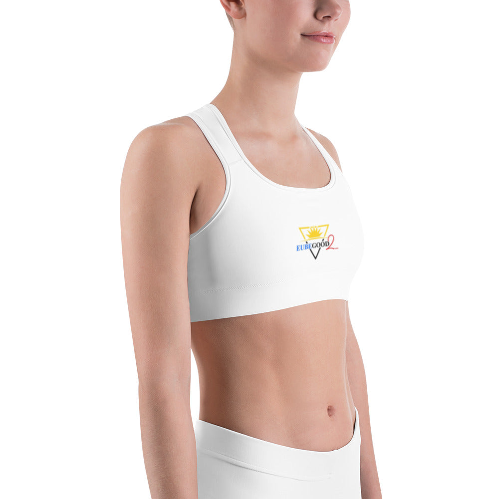 Eubegood2 logo Sports bra