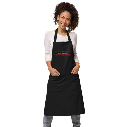 Blu Tranquility Organic cotton apron