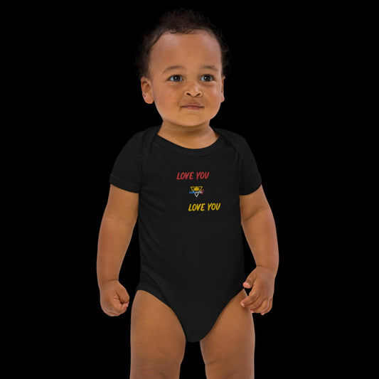 Organic cotton baby bodysuit