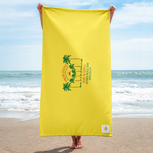 Palm Grove Beach Towel