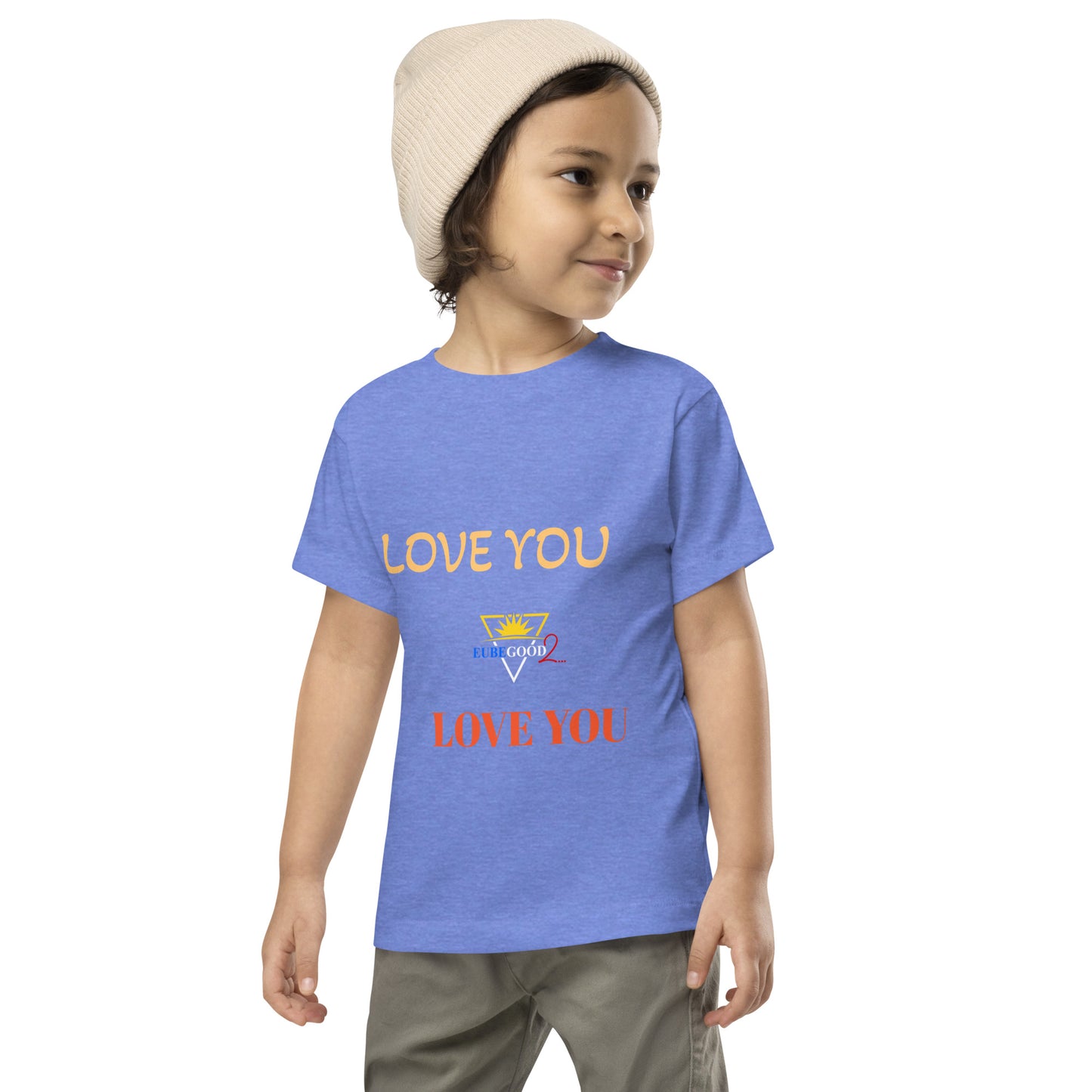 LOVE YOU Toddler Short Sleeve Tee