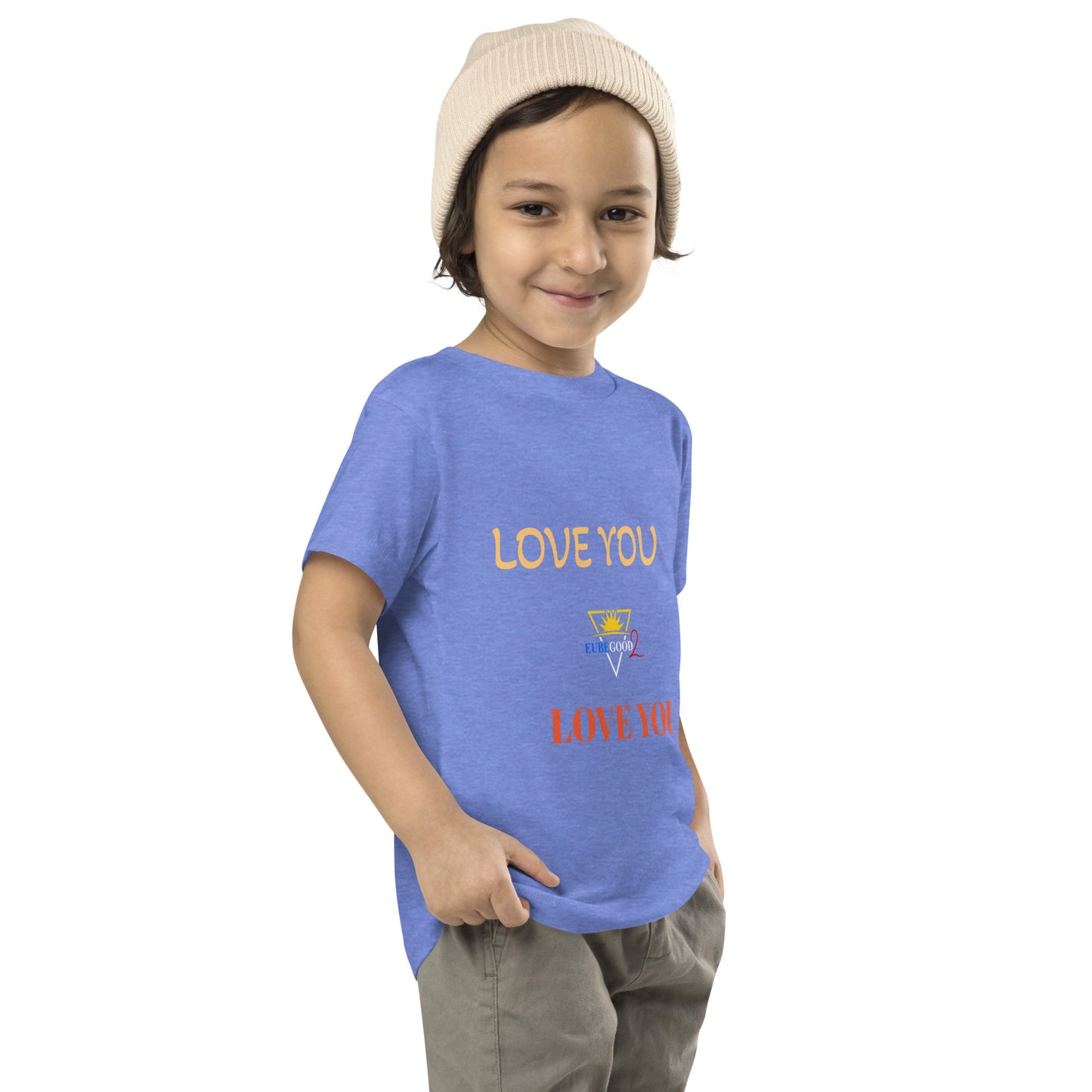 LOVE YOU Toddler Short Sleeve Tee