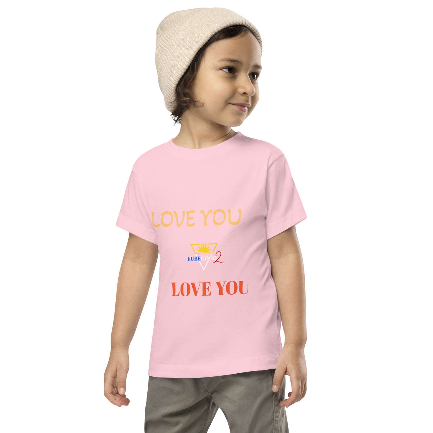 LOVE YOU Toddler Short Sleeve Tee